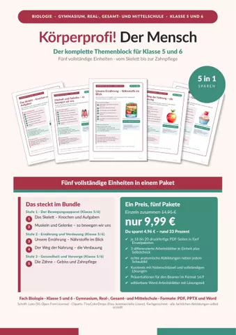 Cover: Der menschliche Körper