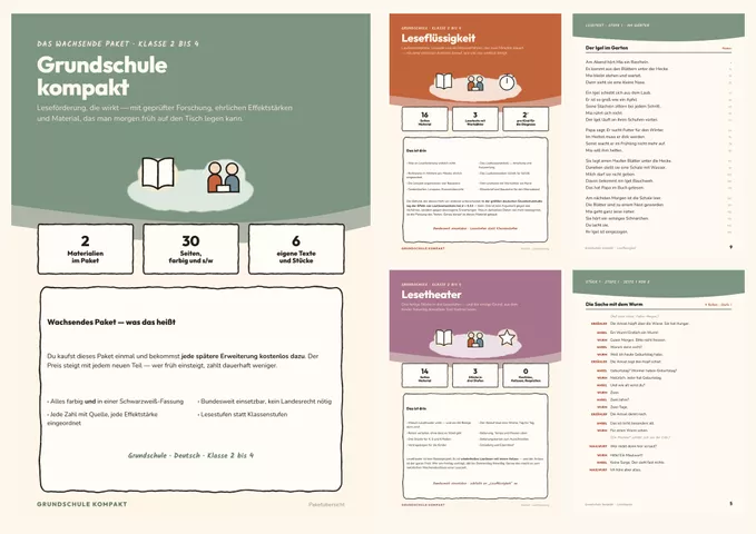 Cover: Leseflüssigkeit & Lesetheater
