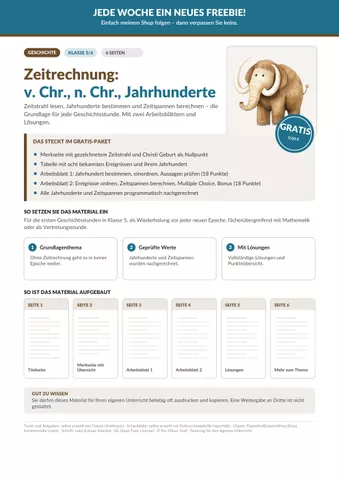 Cover: Zeitrechnung: v. Chr.