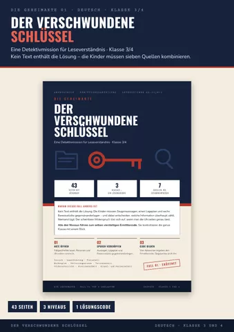 Cover: Leseverständnis Klasse 3/4