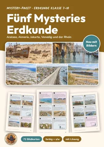 Cover: Fünf Mysteries Erdkunde