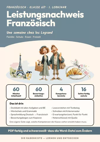 Cover: Leistungsnachweis Französisch