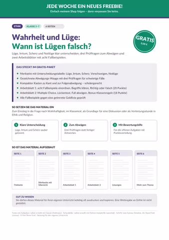 Cover: Wahrheit und Lüge
