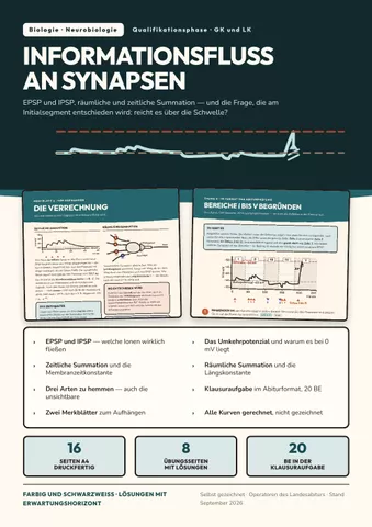 Cover: EPSP, IPSP und Summation