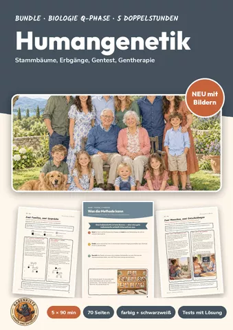 Cover: Humangenetik Biologie Q-Phase