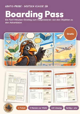 Cover: Stundeneinstieg Deutsch 5/6 gratis