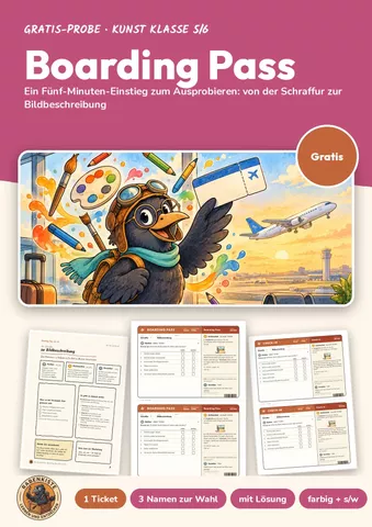 Cover: Stundeneinstieg Kunst 5/6 gratis