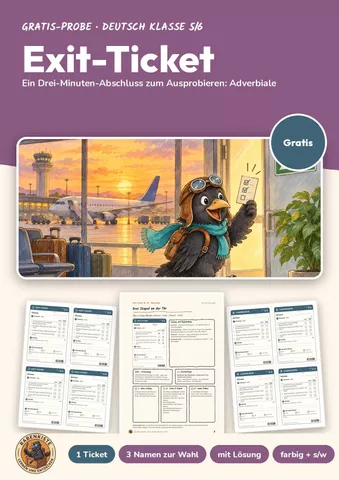 Cover: Exit-Ticket Deutsch 5/6 gratis
