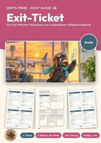 Cover: Exit-Ticket Kunst 5/6 gratis