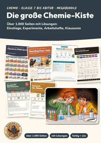 Cover: Chemie Klasse 7 bis Oberstufe